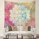 Large Mandala Shaza Wall Tapestry My Wall Clock
